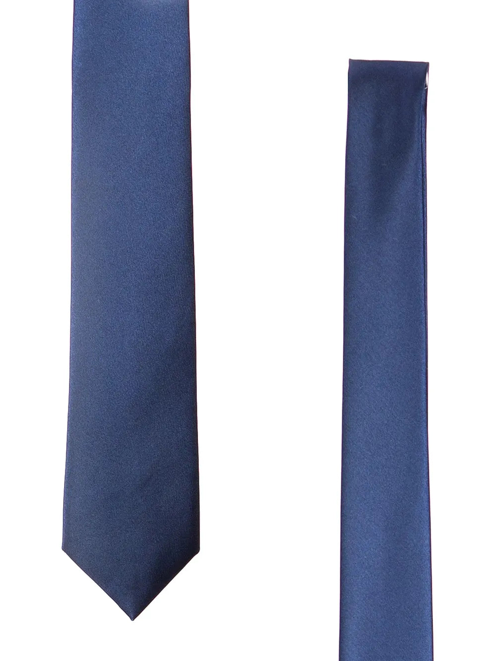 Cravatta Blu Lucida
