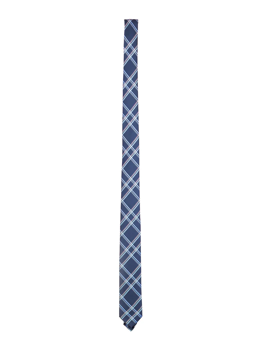 Cravatta Blu a quadri
